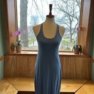 Lululemon Sleeveless Racerback Maxi Dress in Steel Blue 8